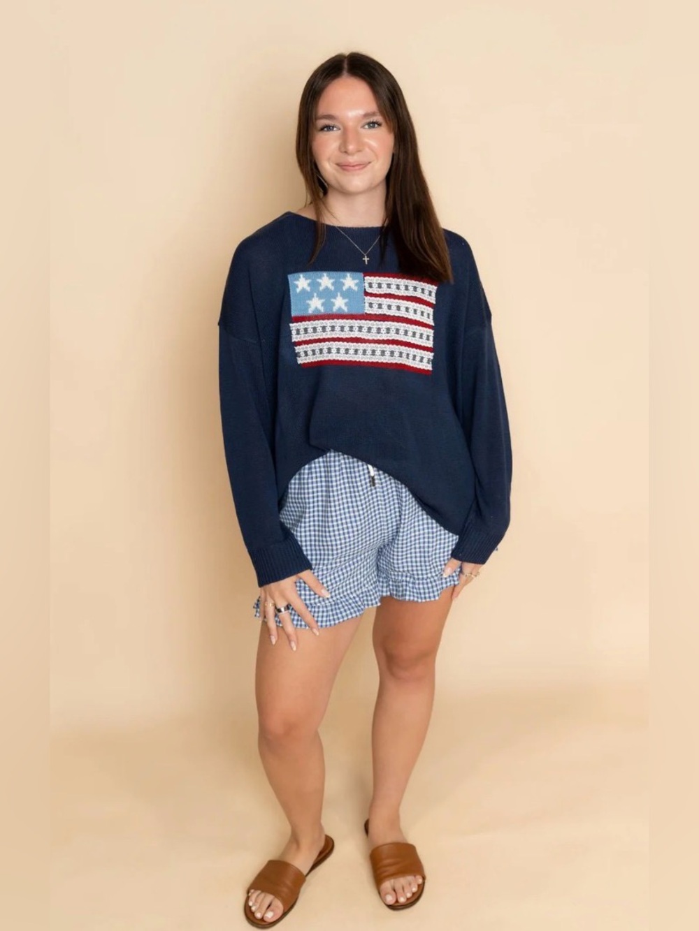 251. American Flag sweater